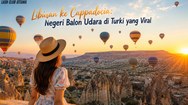 Liburan ke Cappadocia: Negeri Balon Udara di Turki yang Viral