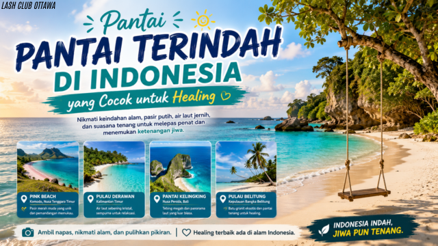 Pantai Terindah di Indonesia yang Cocok untuk Healing
